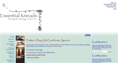 Desktop Screenshot of essentialkneadsconcord.com
